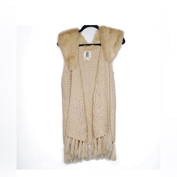 Anthropologie Lili’s Closet long sweater vest. Size SP - Picture 3 of 4